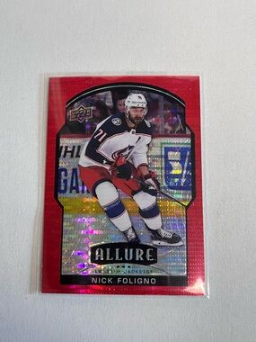 🏒 2020-21 Upper Deck Allure Nick Foligno #51 (Columbus Blue Jackets)